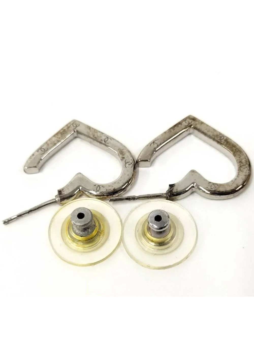Chanel Earrings Silver